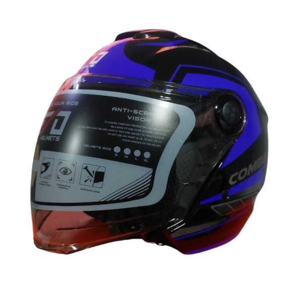 Blue Combat EVO Helmet